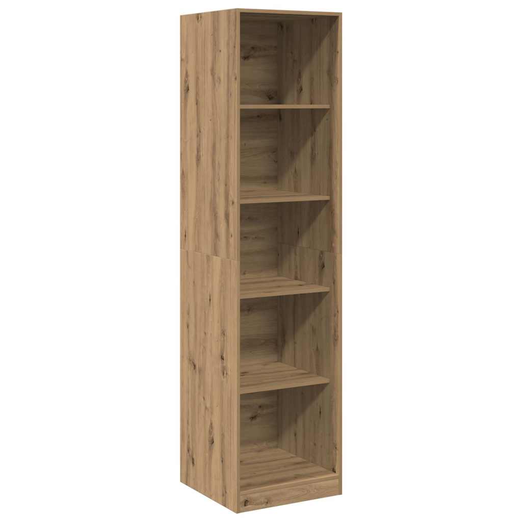 vidaXL Šatní skříň dub artisan 50 x 50 x 200 cm kompozitní dřevo