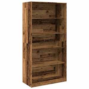 Šatní skříň old wood 100 x 50 x 200 cm kompozitní dřevo - obrázek 2