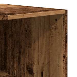 Šatní skříň old wood 100 x 50 x 200 cm kompozitní dřevo - obrázek 7