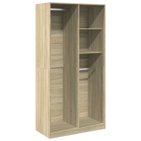 vidaXL garderoob Sonoma tamm 100 x 50 x 200 cm tehispuit