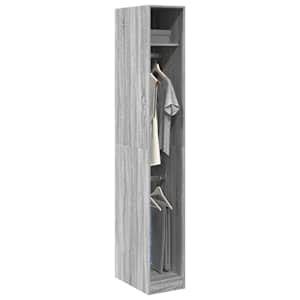 vidaXL garderoob hall Sonoma tamm 30x50x200 cm tehispuit