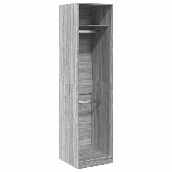 vidaXL garderoob hall Sonoma tamm 50 x 50 x 200 cm tehispuit