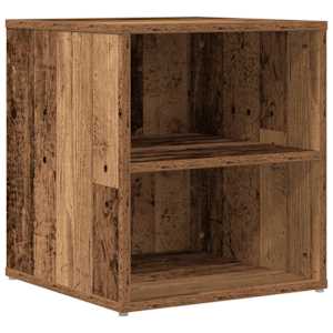 Rohová skříňka old wood 160 x 40 x 45 cm kompozitní dřevo - obrázek 7
