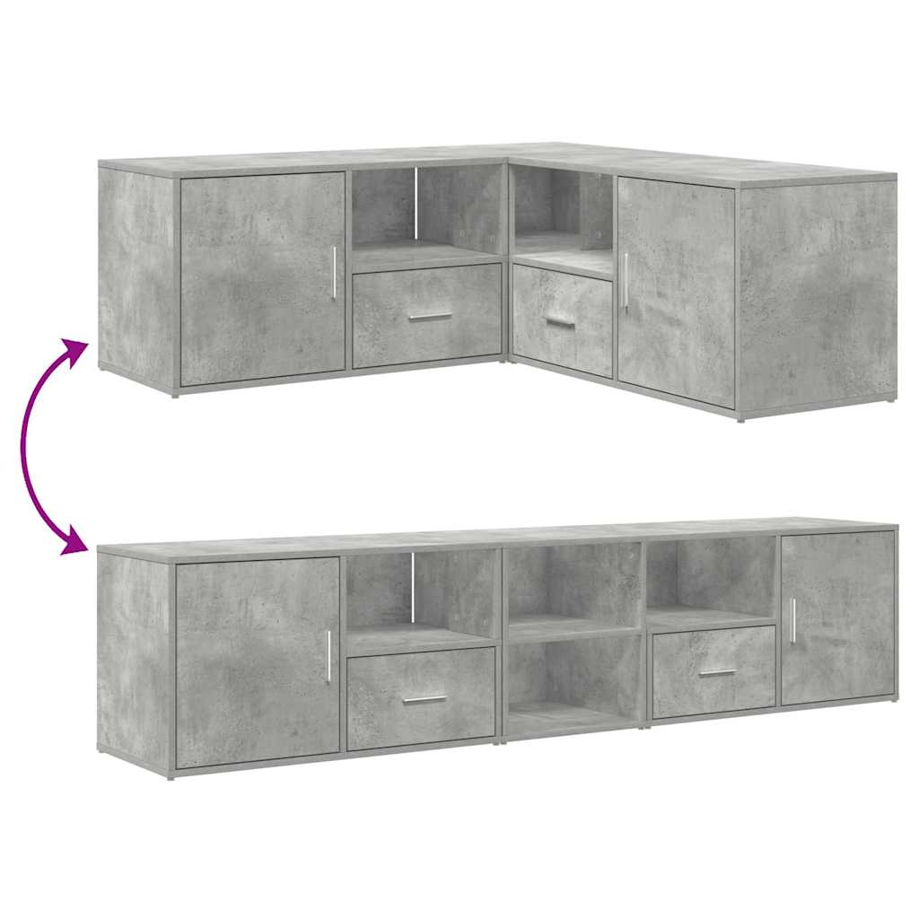 Corner Cabinet Corner Shelf Unit Bookcase Book Shelf Engineered Wood vidaXL - Picture 43 of 91