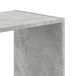 Knihovna betonově šedá 102 x 32 x 108 cm kompozitní dřevo - obrázek 7