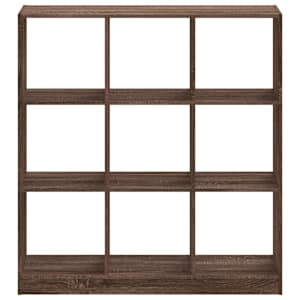 Knihovna hnědý dub 102 x 32 x 108 cm kompozitní dřevo - obrázek 4