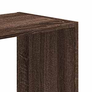 Knihovna hnědý dub 102 x 32 x 108 cm kompozitní dřevo - obrázek 7