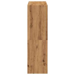 Knihovna dub artisan 102 x 32 x 108 cm kompozitní dřevo - obrázek 5