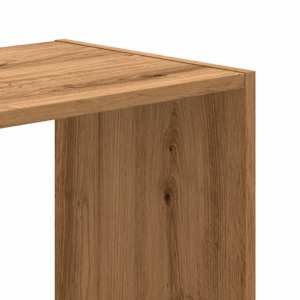 Knihovna dub artisan 102 x 32 x 108 cm kompozitní dřevo - obrázek 7