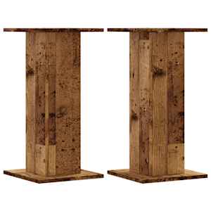 Stojany na rostliny 2 ks old wood 30x30x60 cm kompozitní dřevo - obrázek 2