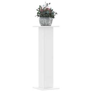 vidaXL taimealused 2 tk, valge, 30 x 30 x 95 cm, tehispuit