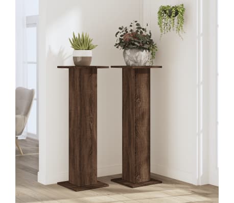 vidaXL &Beta;ά&sigma;&epsilon;&iota;&sigmaf; &Phi;&upsilon;&tau;ώ&nu; 2 &Tau;&epsilon;&mu;. &Kappa;&alpha;&phi;έ &Delta;&rho;&upsilon;&sigmaf; 30x30x95 &epsilon;&kappa;. &Epsilon;&pi;&epsilon;&xi;&epsilon;&rho;&gamma;&alpha;&sigma;&mu;έ&nu;&omicron; &Xi;ύ&lambda;&omicron;