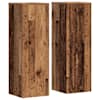 vidaXL taimealused 2 tk, vana puit, 33 x 33 x 100 cm, tehispuit