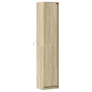 Skříň highboard s LED dub sonoma 41,5 x 32,5 x 200 cm kompozit - obrázek 4