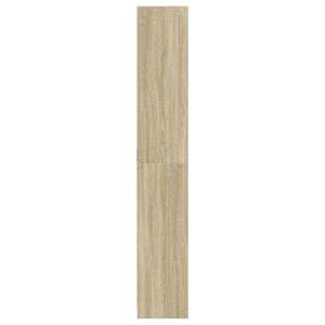 Skříň highboard s LED dub sonoma 41,5 x 32,5 x 200 cm kompozit - obrázek 6