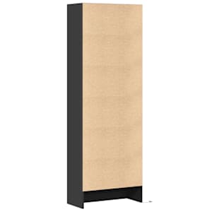 Skříň highboard s LED černá 69 x 32,5 x 200 cm kompozitní dřevo - obrázek 8