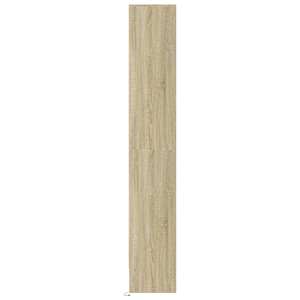 Skříň highboard s LED dub sonoma 69 x 32,5 x 200 cm kompozit - obrázek 7