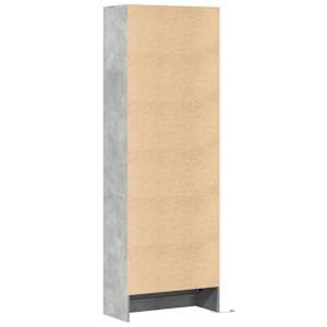 Skříň highboard s LED betonově šedá 69 x 32,5 x 200 cm kompozit - obrázek 8