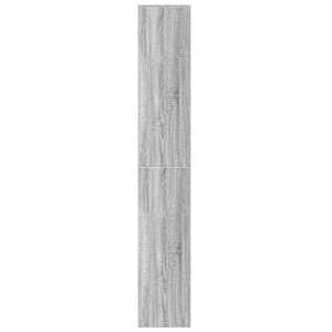 Skříň highboard s LED šedá sonoma 69 x 32,5 x 200 cm kompozit - obrázek 7