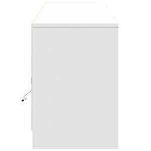 TV skříňka s LED bílá 180 x 34 x 50 cm kompozitní dřevo - obrázek 7