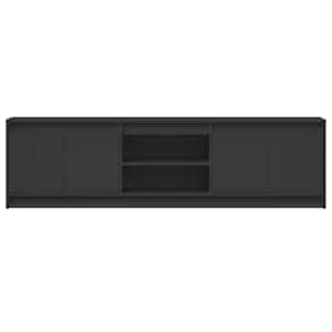 TV skříňka s LED černá 180 x 34 x 50 cm kompozitní dřevo - obrázek 6