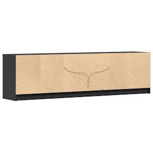 TV skříňka s LED černá 180 x 34 x 50 cm kompozitní dřevo - obrázek 8