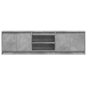 TV skříňka s LED betonově šedá 180x34x50 cm kompozitní dřevo - obrázek 6