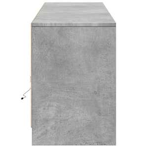 TV skříňka s LED betonově šedá 180x34x50 cm kompozitní dřevo - obrázek 7