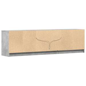 TV skříňka s LED betonově šedá 180x34x50 cm kompozitní dřevo - obrázek 8
