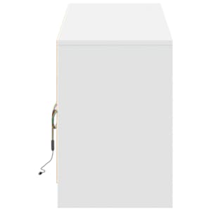 TV skříňka s LED bílá 180 x 34 x 50 cm kompozitní dřevo - obrázek 8