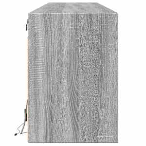 Nástěnná TV skříňka s LED šedá sonoma 180 x 31 x 45 cm - obrázek 7