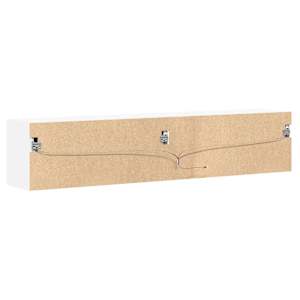 Nástěnná TV skříňka s LED bílá 180 x 31 x 38 cm - obrázek 8