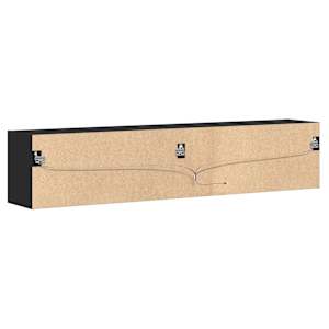 Nástěnná TV skříňka s LED černá 180 x 31 x 38 cm - obrázek 8