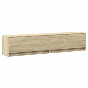 Nástěnná TV skříňka s LED dub sonoma 180 x 31 x 38 cm - obrázek 3