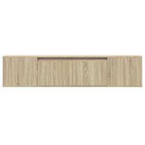 Nástěnná TV skříňka s LED dub sonoma 180 x 31 x 39,5 cm - obrázek 6