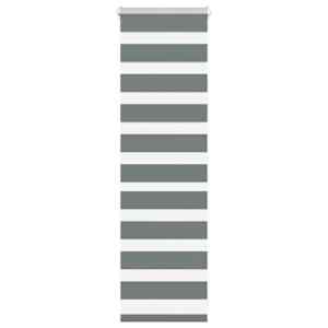 Zebra senčilo temno sivo 45x100 cm tkanina širina 40,9 cm