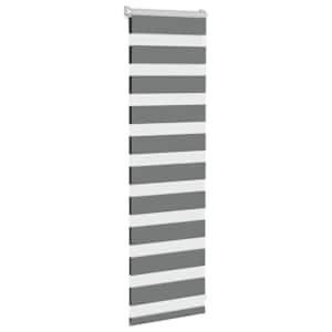 Zebra roleta tmavě šedá 50x100 cm šířka látky 45,9 cm polyester - obrázek 3