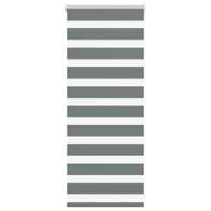 Zebra senčilo temno sivo 55x100 cm tkanina širina 50,9 cm