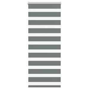 Zebra senčilo temno sivo 65x100 cm tkanina širina 60,9 cm