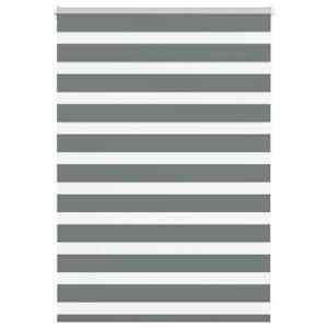 Zebra senčilo temno sivo 95x100 cm tkanina širina 90,9 cm