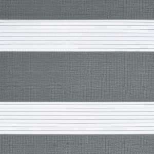 Zebra roleta tmavě šedá 100x100cm šířka látky 95,9 cm polyester - obrázek 15