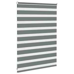 Zebra roleta tmavě šedá 100x100cm šířka látky 95,9 cm polyester - obrázek 4