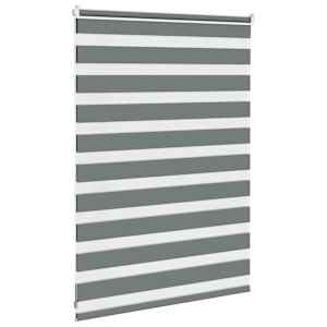 Zebra roleta tmavě šedá 105x100cm šířka látky 100,9cm polyester - obrázek 4