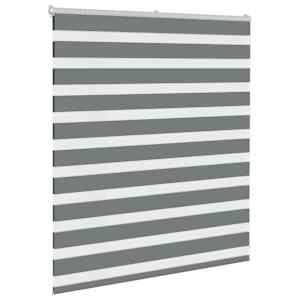 Zebra roleta tmavě šedá 135x100cm šířka látky 130,9cm polyester - obrázek 3