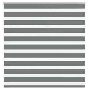 Zebra roleta tmavě šedá 145x100cm šířka látky 140,9cm polyester - obrázek 1