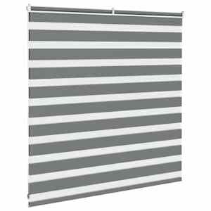 Zebra roleta tmavě šedá 145x100cm šířka látky 140,9cm polyester - obrázek 4