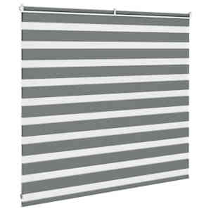 Zebra roleta tmavě šedá 155x100cm šířka látky 150,9cm polyester - obrázek 4