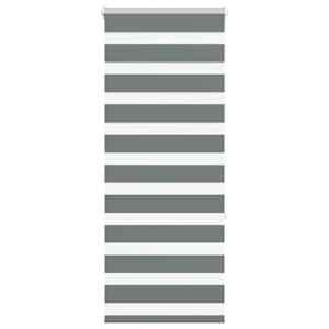Zebra senčilo temno sivo 55x150 cm tkanina širina 50,9 cm