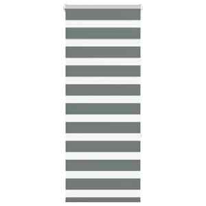 Zebra senčilo temno sivo 65x150 cm tkanina širina 60,9 cm