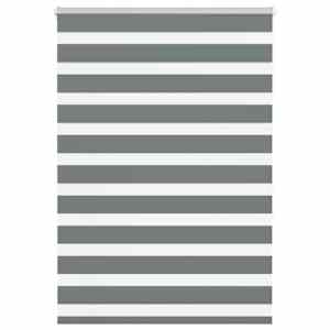 Zebra senčilo temno sivo 100x150 cm tkanina širina 95,9 cm